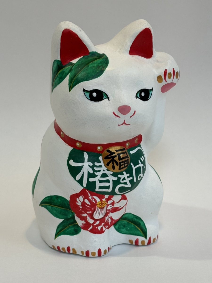 招き猫 椿