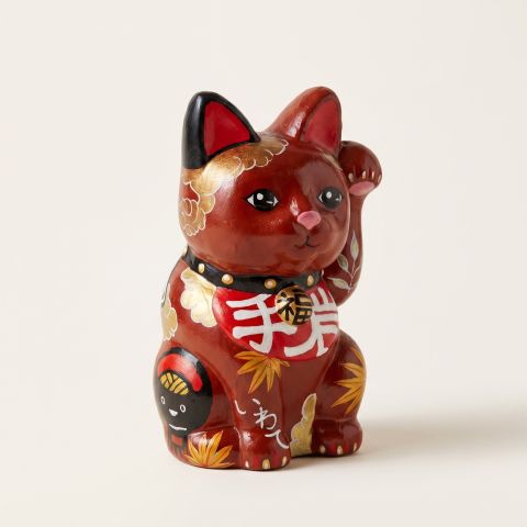 絵付け招き猫「いわて」