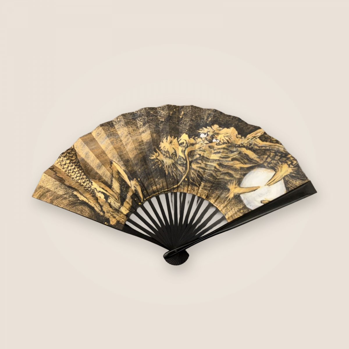 江戸扇子　龍